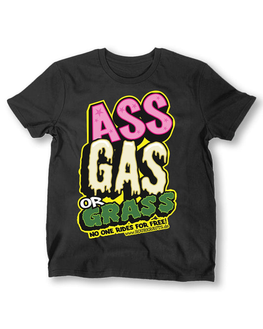 Ass Gas Grass I T-Shirt I 2010 - Sourkrauts Classics