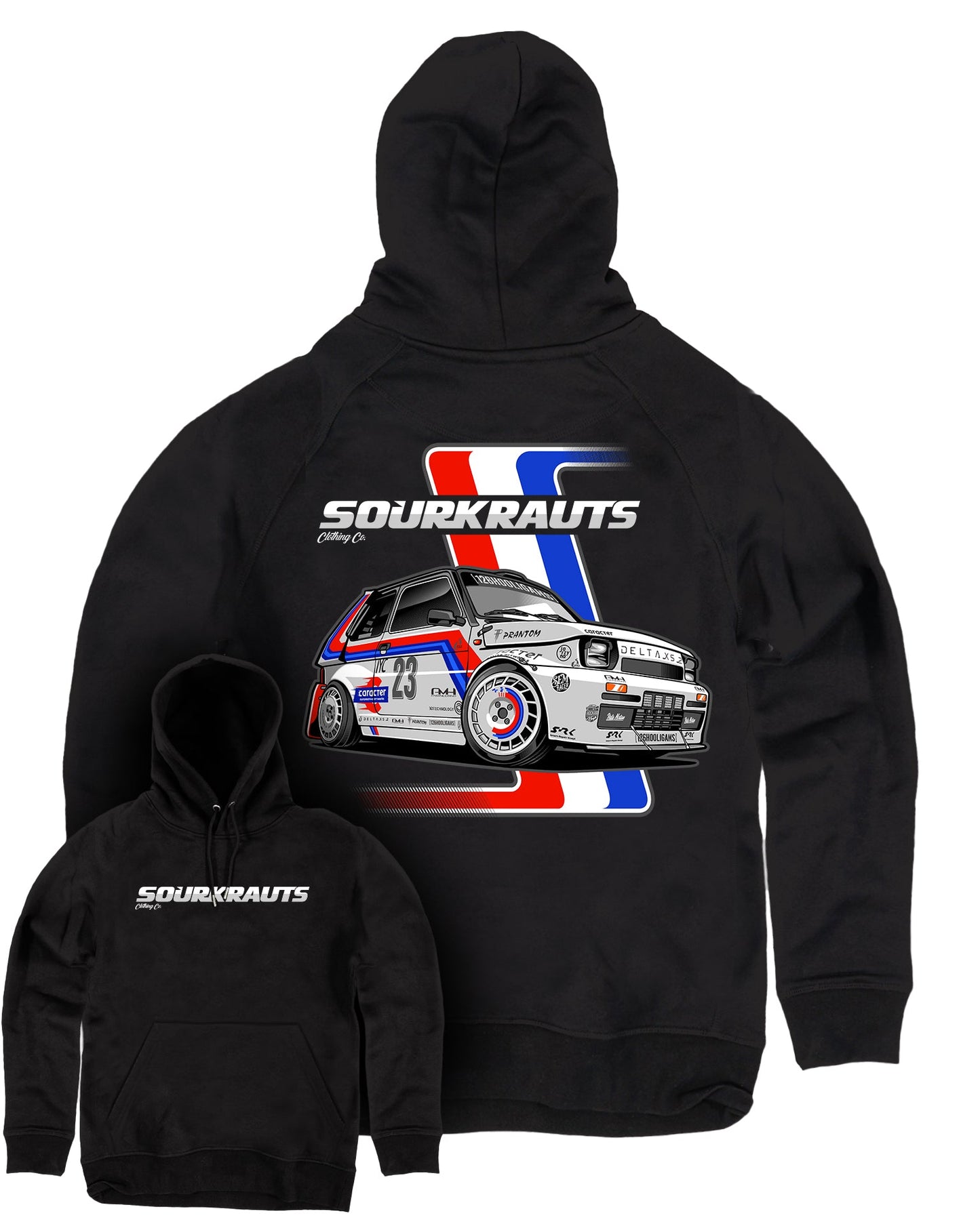 Fiat 126 Turbo I Hoodie - Sourkrauts Classics