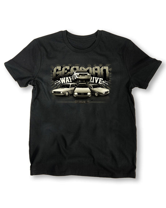 German Way of Drive I 4Ringe I T-Shirt I 2011 - Sourkrauts Classics