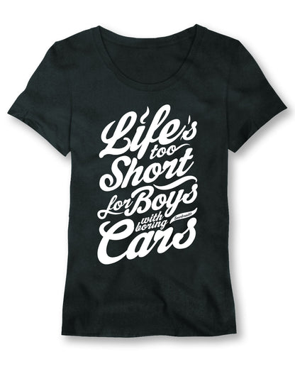 Life is too Short I Girlyshirt I 2015 - Sourkrauts Classics