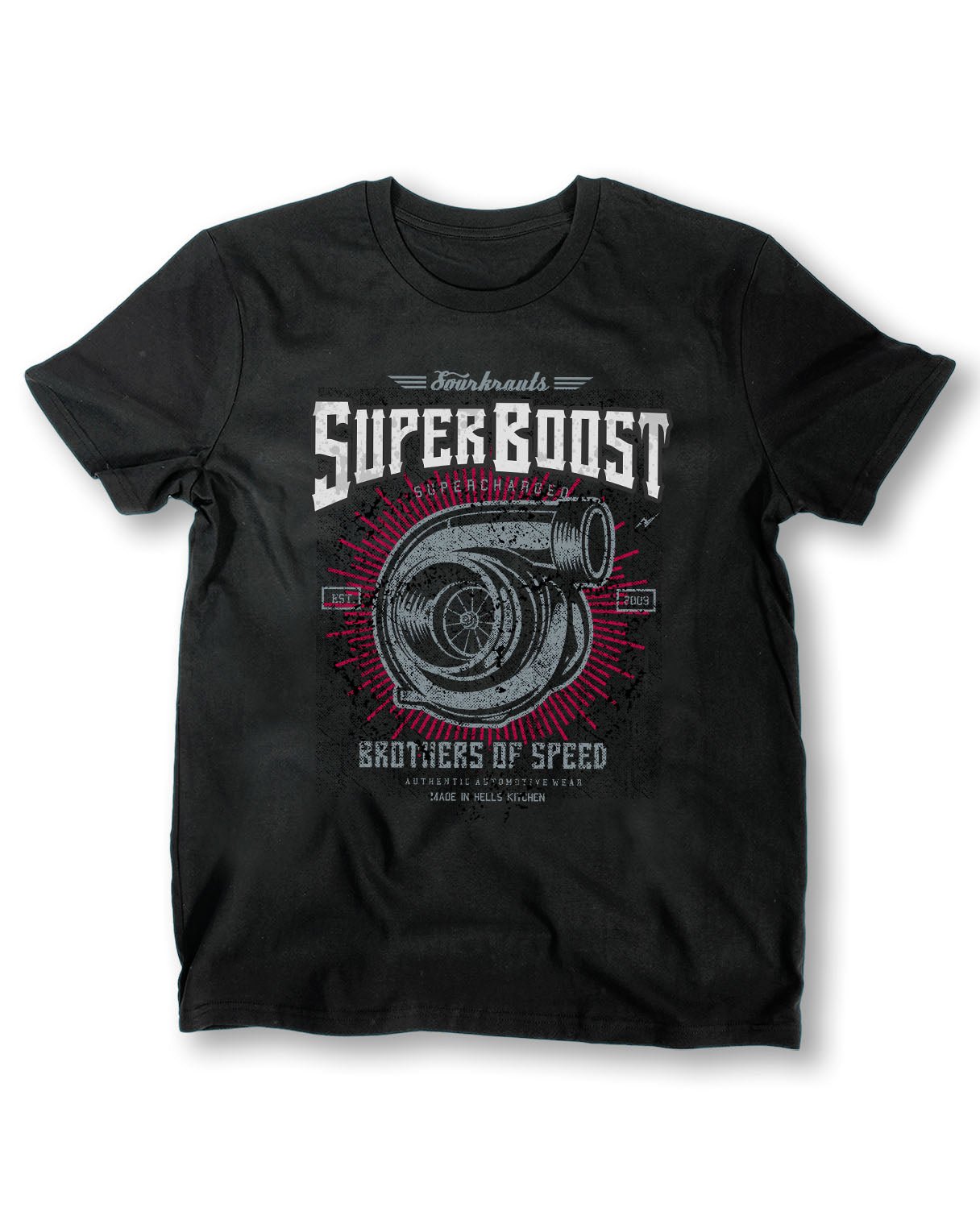 Superboost I T-Shirt I 2017 - Sourkrauts Classics