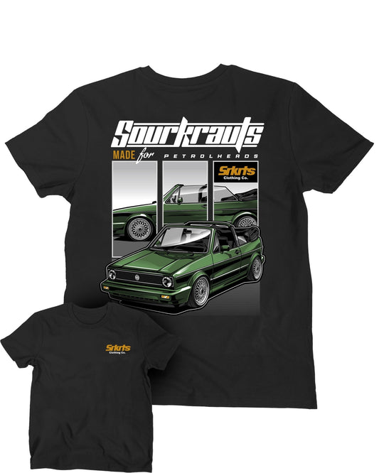 T-Shirt I Golf 1 Cabrio - Sourkrauts Classics