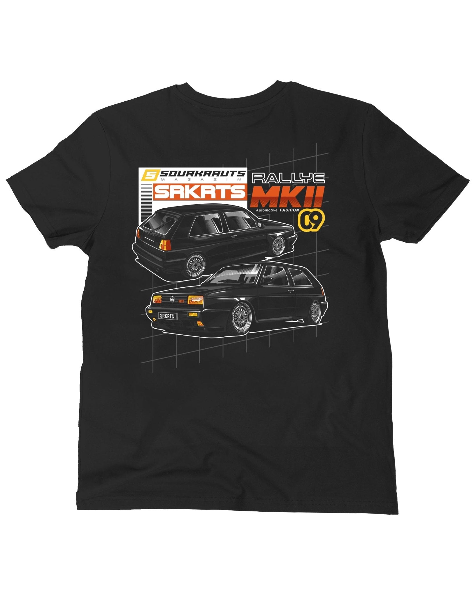 T-Shirt I VW Rallye Golf II - Sourkrauts Classics
