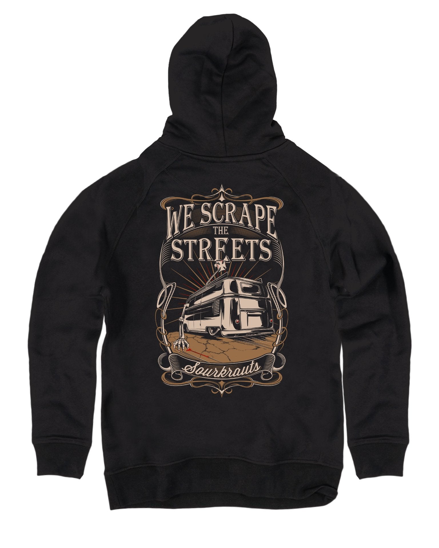 We scrape the Streets I Hoodie I 2013 - Sourkrauts Classics